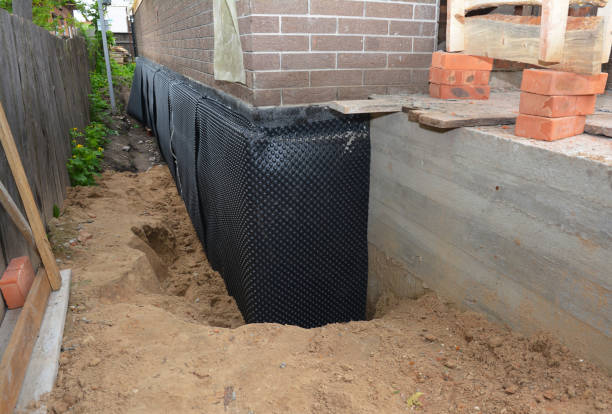 Crawl space vapor barrier installation in Riverside, OH